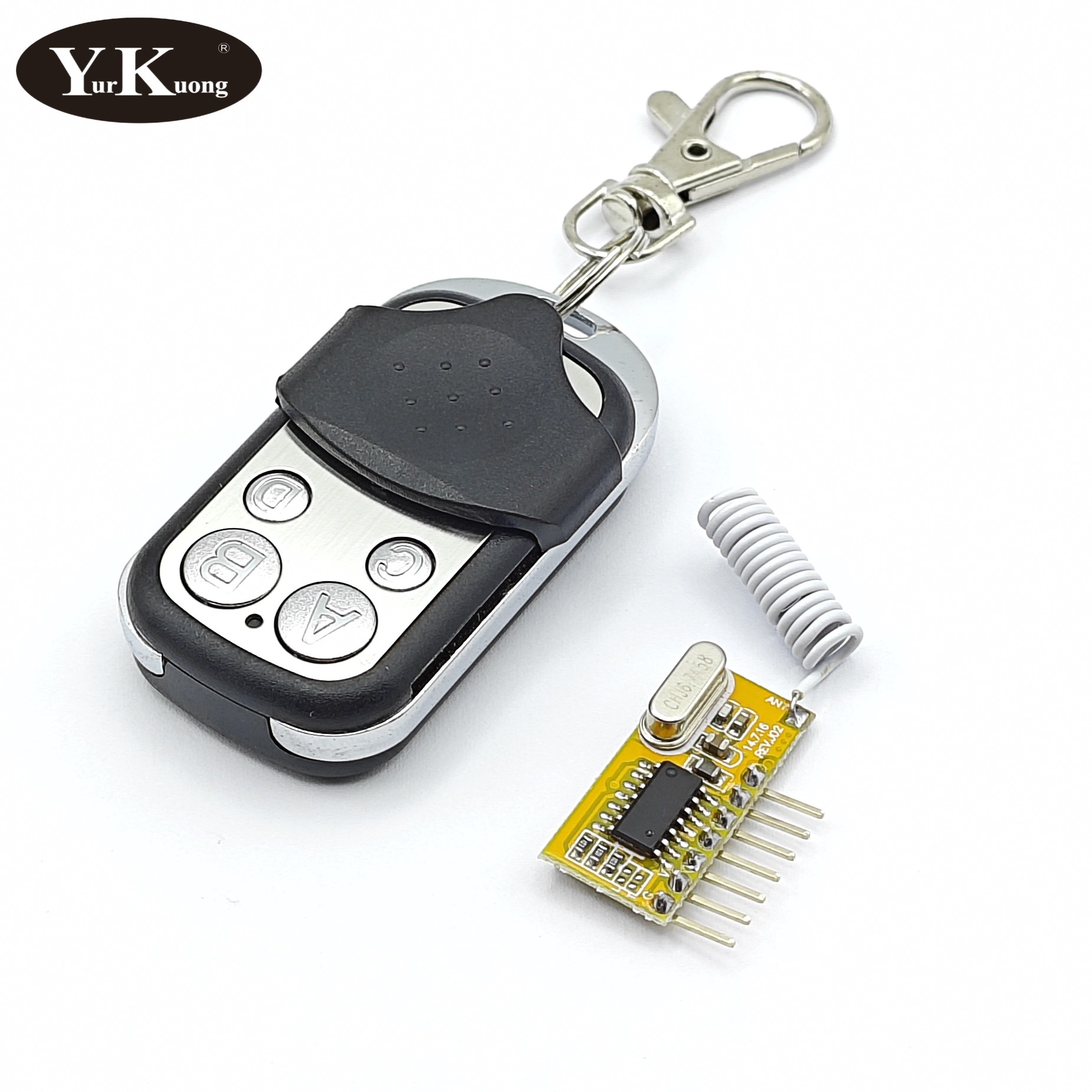 5V DC 4channel RF Receiver Tra - 433Mhz Receiver Module incelemesi ve fiyatı