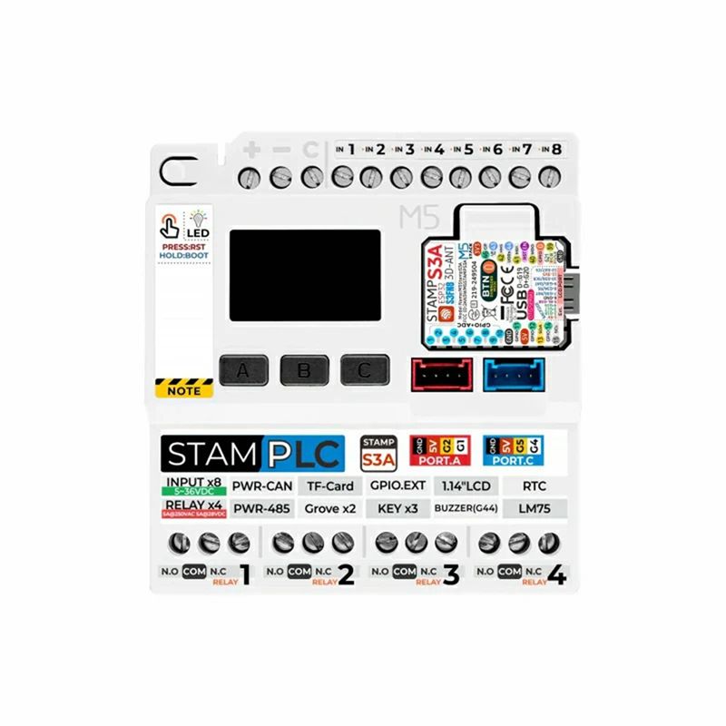 M5stamp PLC Controller Advance - Home Automation Industry incelemesi ve fiyatı
