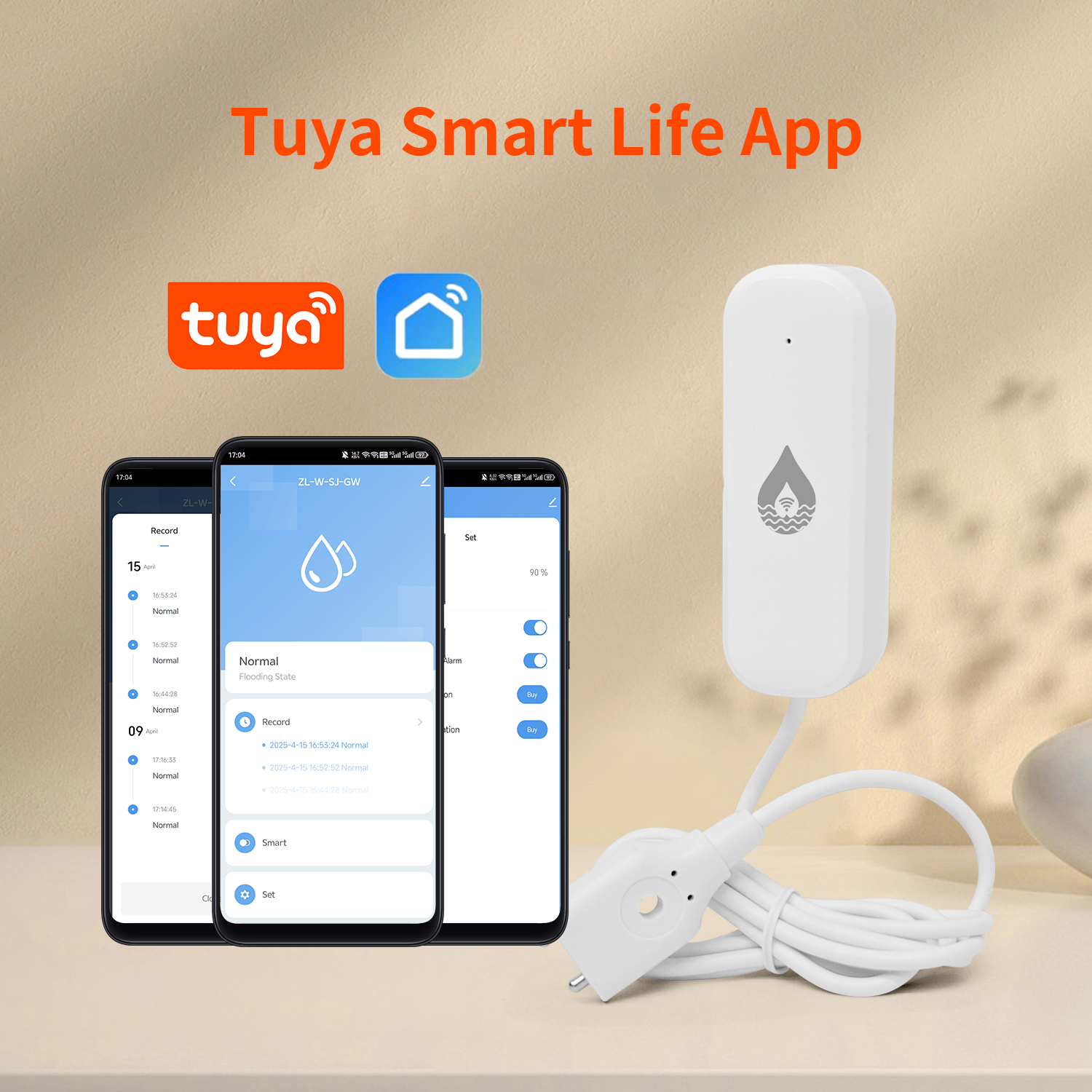 YFK Tuya WiFi Water Leakage Se - Home Automation Technology incelemesi ve fiyatı