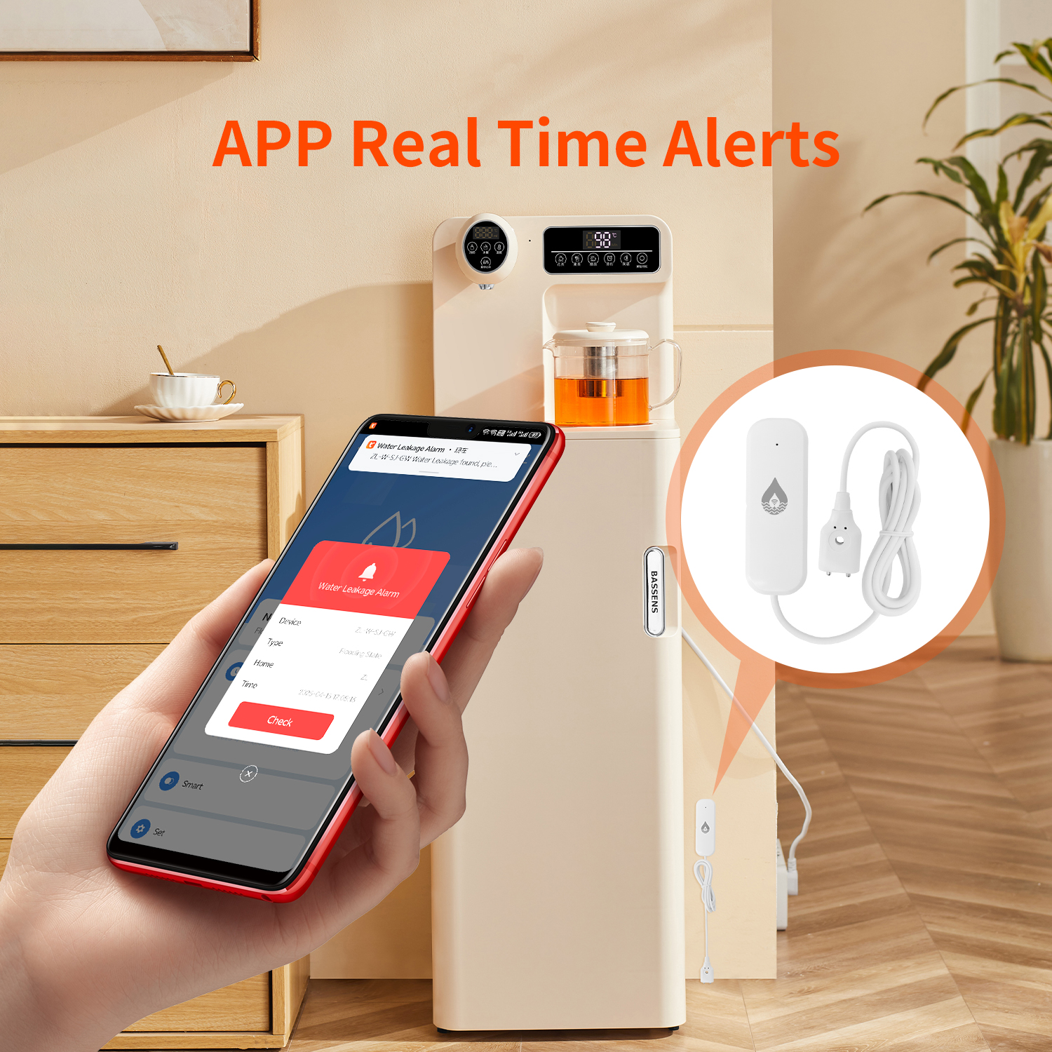 YFK Tuya WiFi Water Leakage Se - Home Automation Technology incelemesi ve fiyatı
