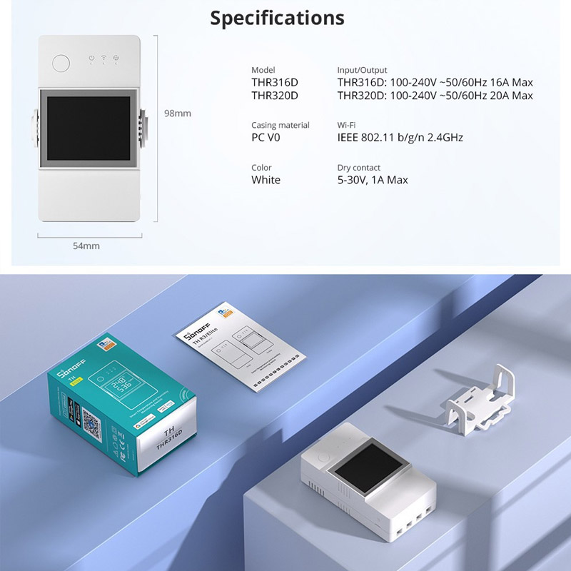 SONOFF POW Elite WiFi Smart Po - Sonoff Basic Switch incelemesi ve fiyatı