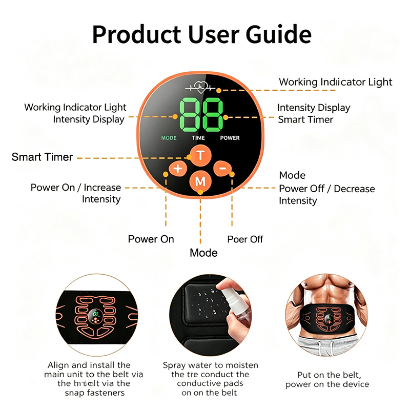 Abdominal Toning Belt Smart Ab - Home Automation Industry incelemesi ve fiyatı