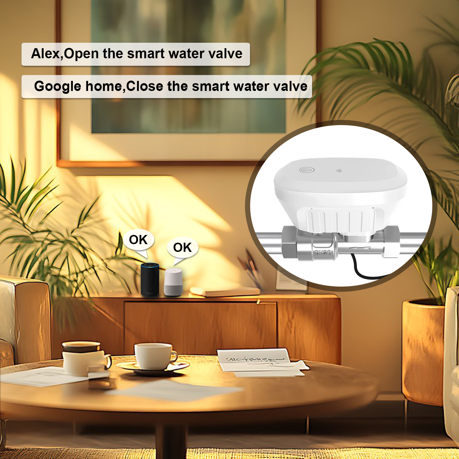 Tuya Smart WiFi Water Valve Wa - Home Automation Technology incelemesi ve fiyatı