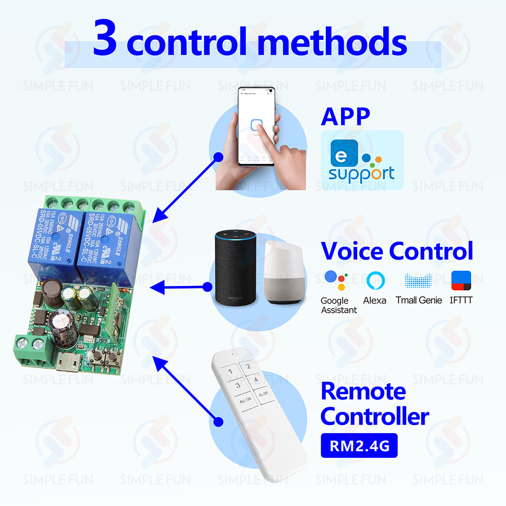 EWelink WiFi Smart Switch,DC 5 - Sonoff Basic Switch incelemesi ve fiyatı