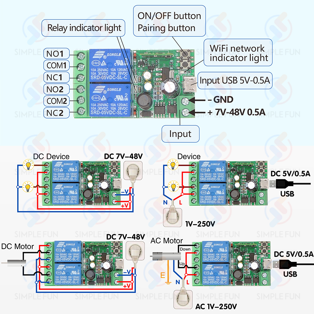 EWelink WiFi Smart Switch,DC 5 - Sonoff Basic Switch incelemesi ve fiyatı