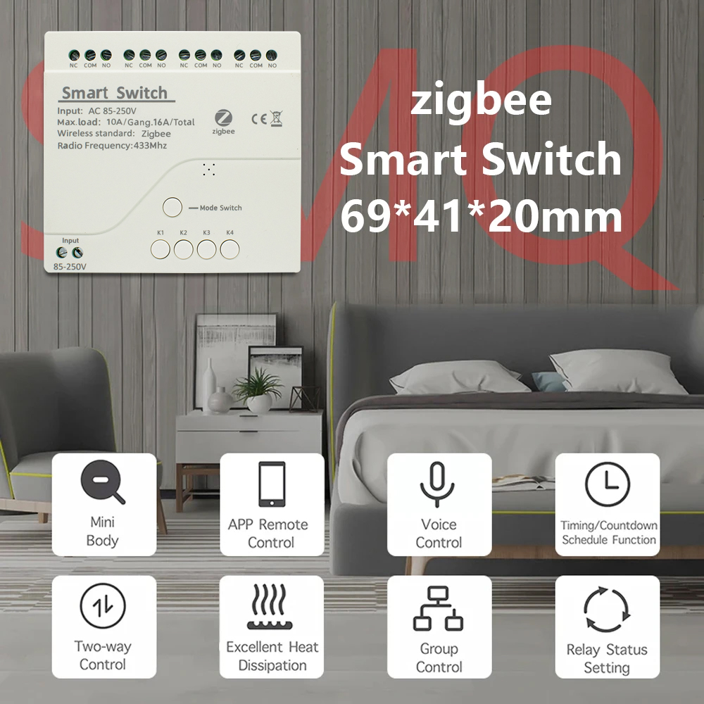 Zigbee Smart Switch Wifi Relay - Home Automation Technology incelemesi ve fiyatı