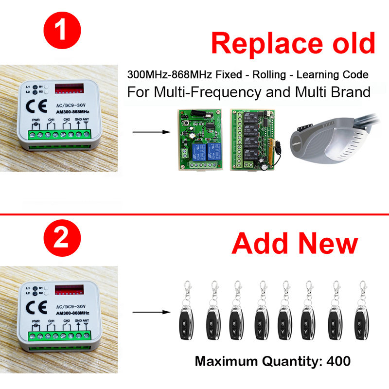 1-20pcs New Universal RX MULTI - 433Mhz Receiver Module incelemesi ve fiyatı