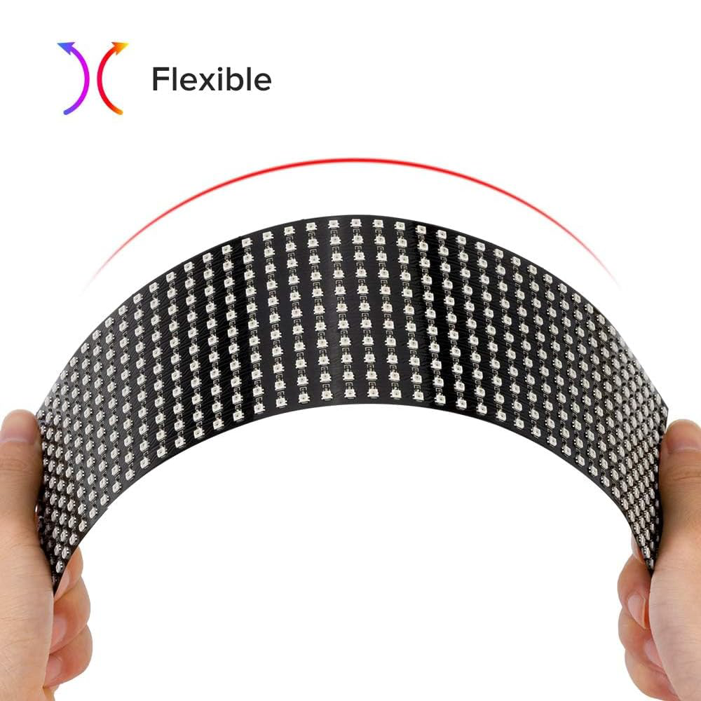 DC5V WS2812B RGB LED Panel Scr - Rgb Led Matrix 8X8 incelemesi ve fiyatı