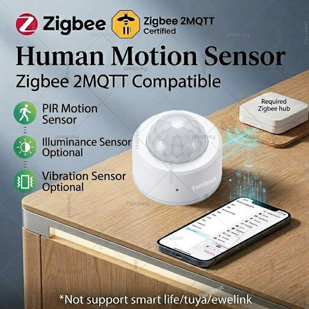 Zigbee 3.0 PIR Motion Sensor H - Smart Home Automation Diy incelemesi ve fiyatı