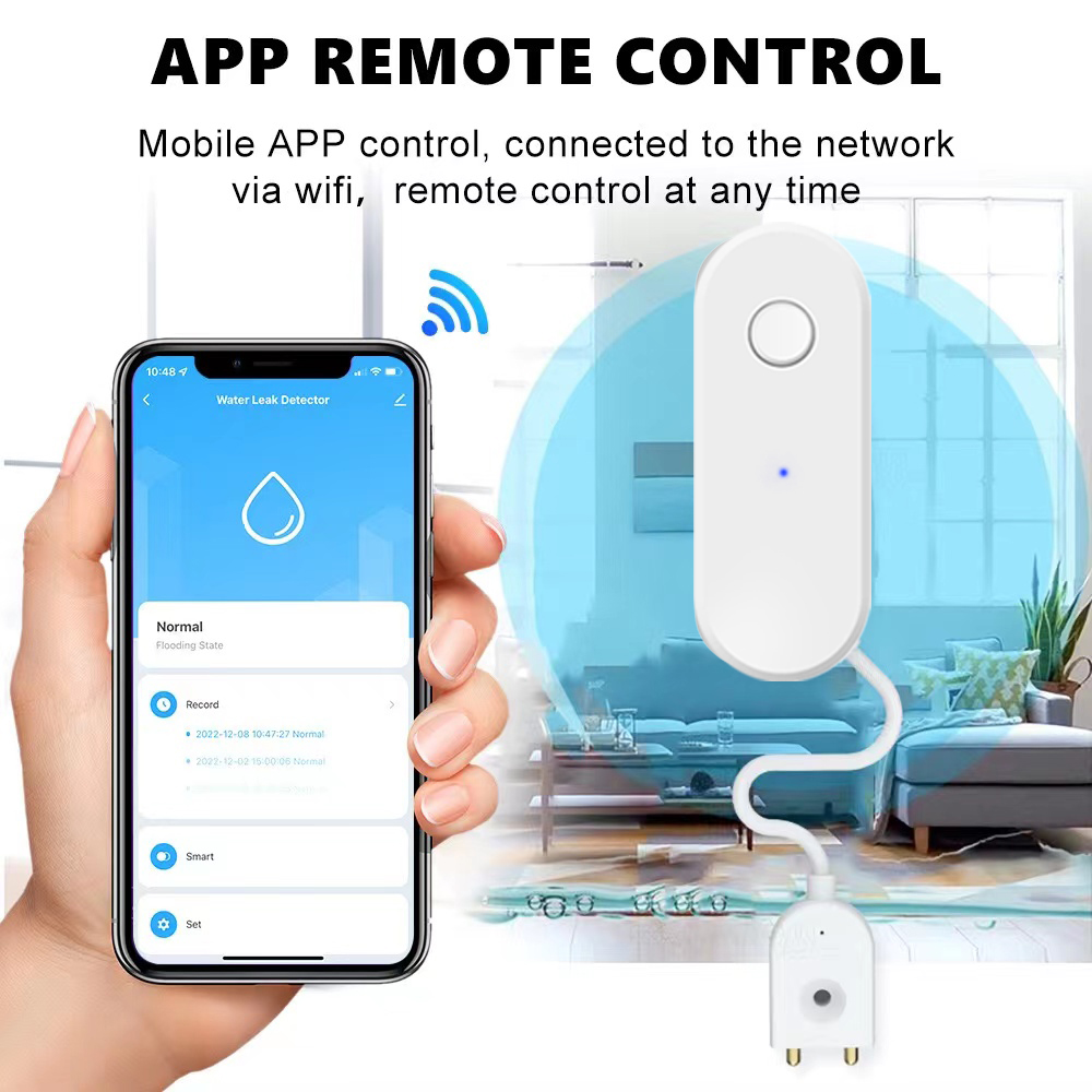 Tuya WiFi Smart Water Leak Sen - Home Automation Technology incelemesi ve fiyatı