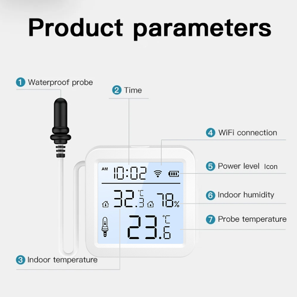 WiFi Humidity Temperature Sens - Temperature Humidity Sensor incelemesi ve fiyatı
